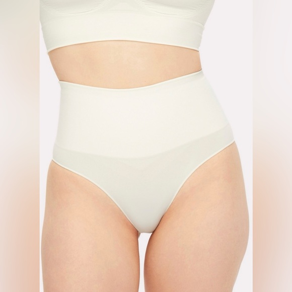 Fabletics Other - Yitty + Fabletics Nearly Naked Shapewear HW Brief | Ivory | M-L | NWT
